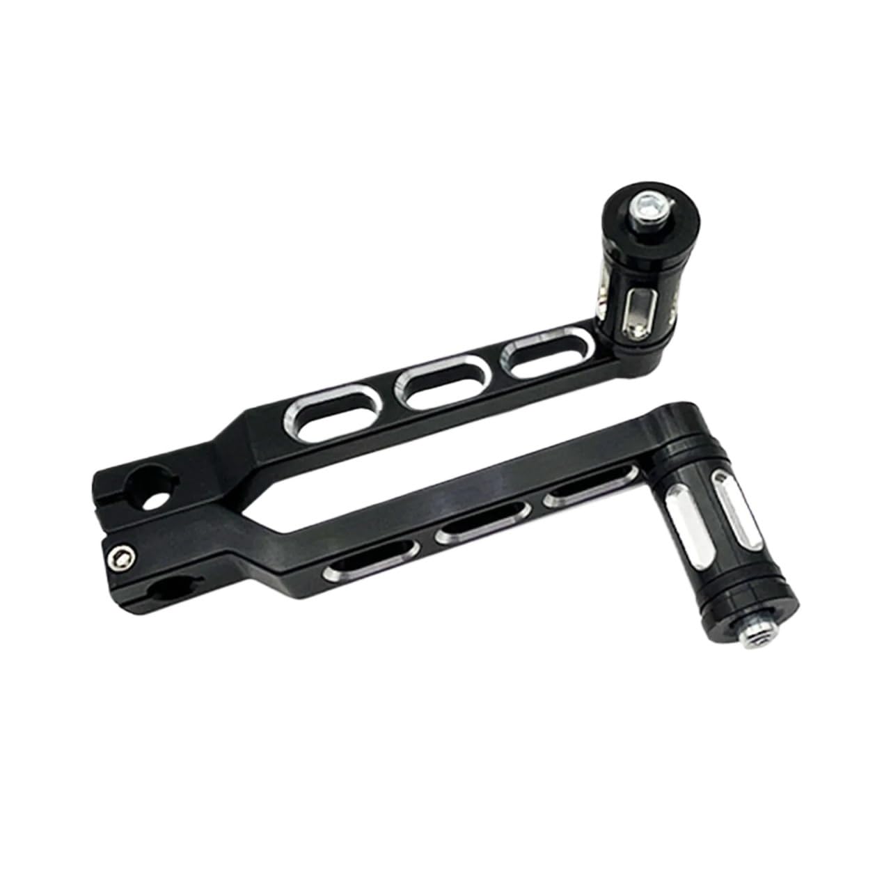 XWDMCZ Motorcycles Shift Pedal Motorcycle Heel Toe Gear Shift Lever W/Shift Peg for Softail FLST for Touring for Electra Street Glide for Road King FLHX Trike