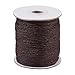 Cheriswelry Cuerda de nailon de 1,5 mm, hilo de coco marrón, fuerte trenzado, para persianas venecianas, macramé, bisutería.