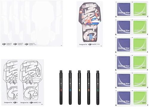 Miniatura 1 de Mavic MiniMini 2 DIY Creative Kit Drone Accessories Mini Sticker for DJI Mavic MiniMini 2 Sticker Set Hand Draw Skin for Drone Accessories