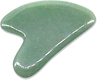Gua Sha Facials Tools for Jaw Massage Tools Board Natural Jade Stone for SPA Acupuncture Therapy Trigger Point Treatment