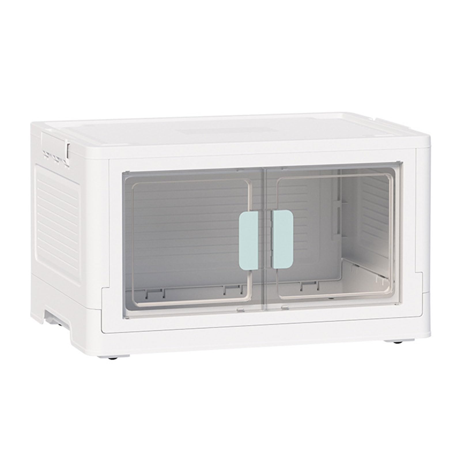 Buxuaaaa Storage Bin for Closet Organization Translucent Door Storage Case Stackable Clothes Organizers Home Organization Tool Top Lid Container