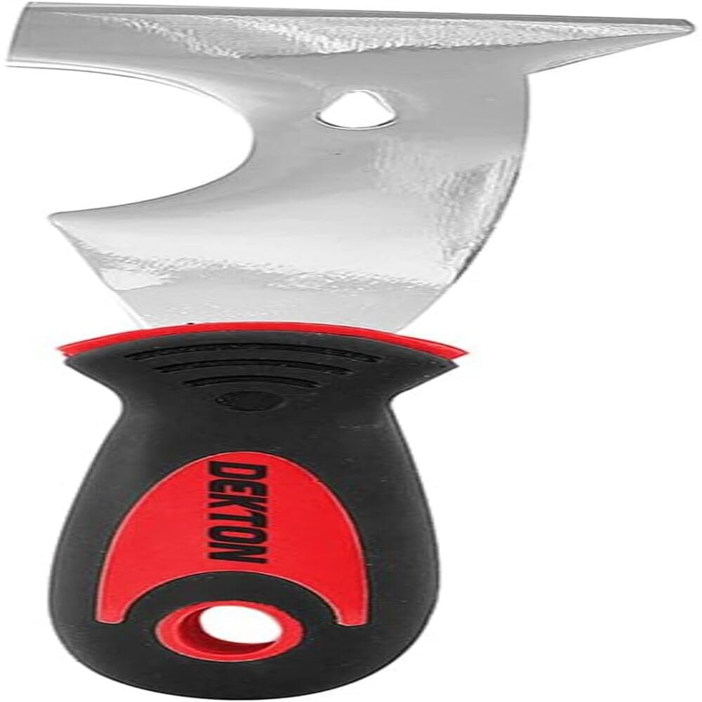 Dekton 2.5"Professional Scraper-Heavy Duty Stainless Sturdy Steel Blade| Ergonomic Rubber Grip Handle For Comfort| 2.5" Blade| Ideal For Scraping Wallpaper, Filling Cracks And Repairing Holes| Durable