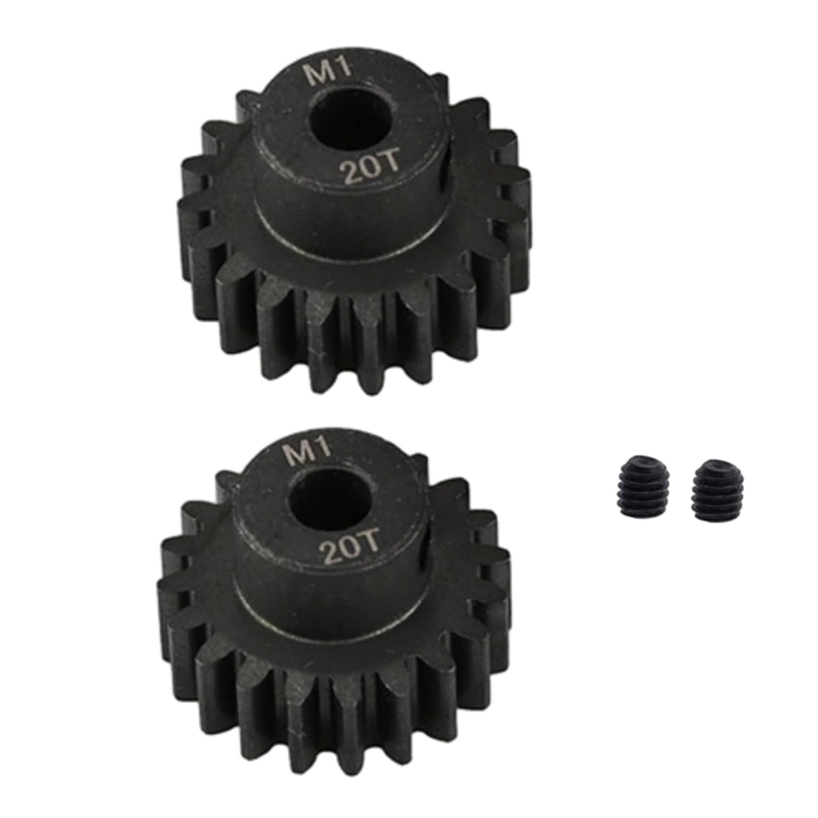 2Pcs Hardened Steel 20T Motor Pinion Gear for Traxxas 1/5 X-Maxx XMAXX 6S 8S 1/6 XRT 1/10 EREVO 2.0 Maxx Upgrade Parts