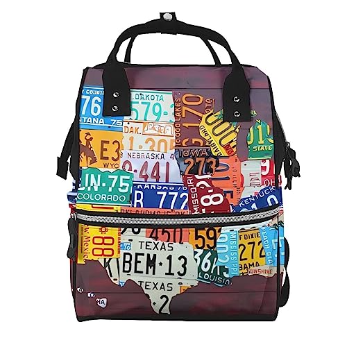 Sac à dos à langer pour maman et papa avec poches multiples