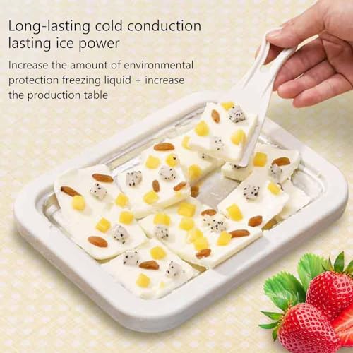 Gerollte Eismaschine - Soft Serve Ice Cream Maker - Eismaschinen Selbstgemachtes Eis für Spaß Eltern-Kind-Aktivitäten für Familien – Bild 3