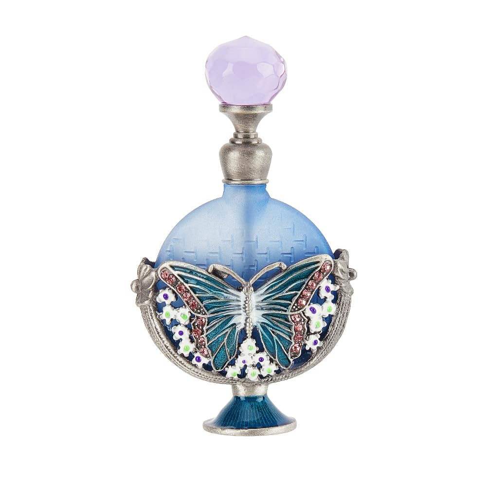 Amazon.co.jp: PH PandaHall 香水瓶 蝶 花 香水 ボトル