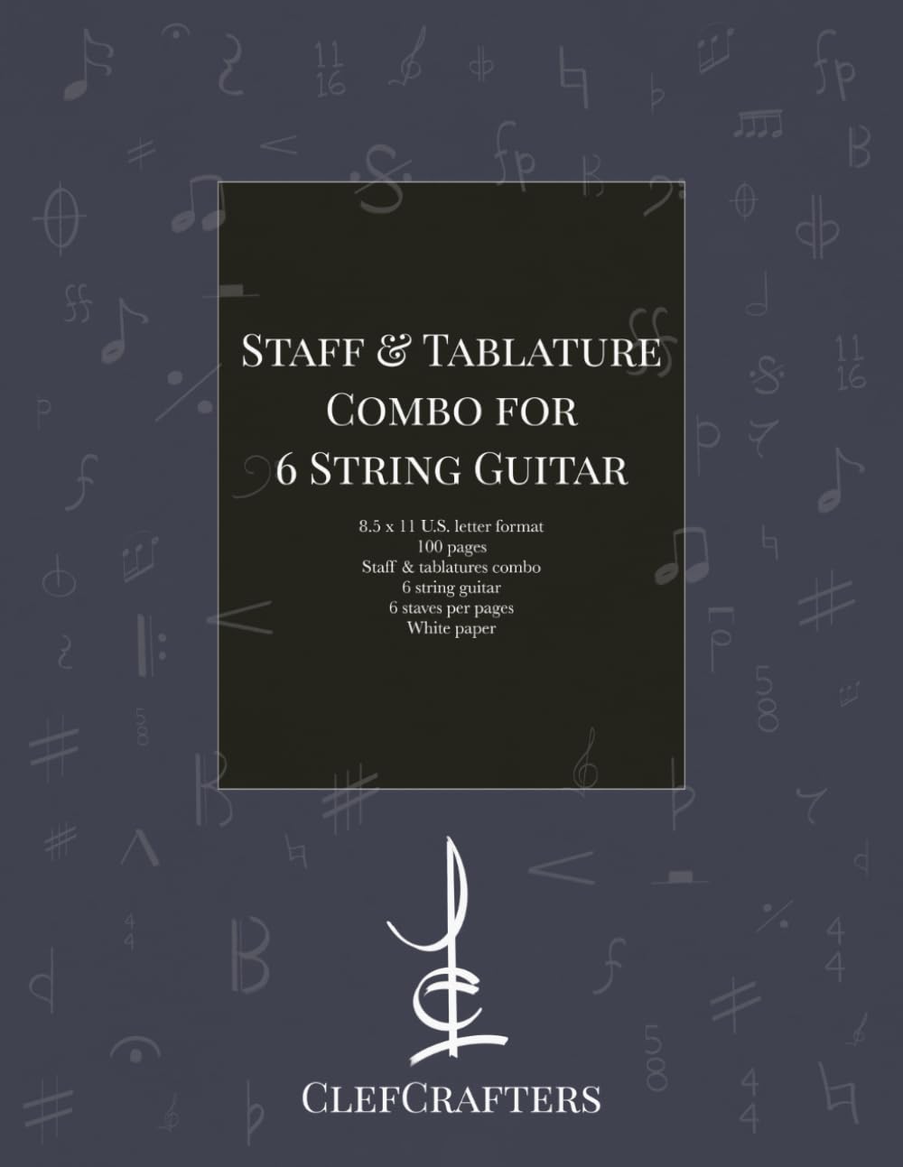Tablature combo pour 6 string guitar et portée alternée pour composer sans limites
