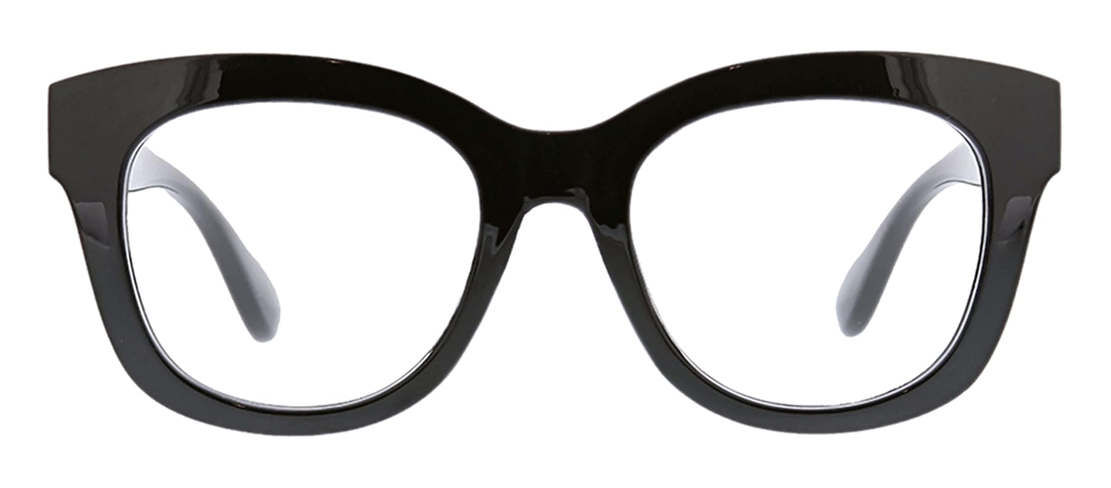 spectacle Black Square Glasses #7839621 | Zenni Optical