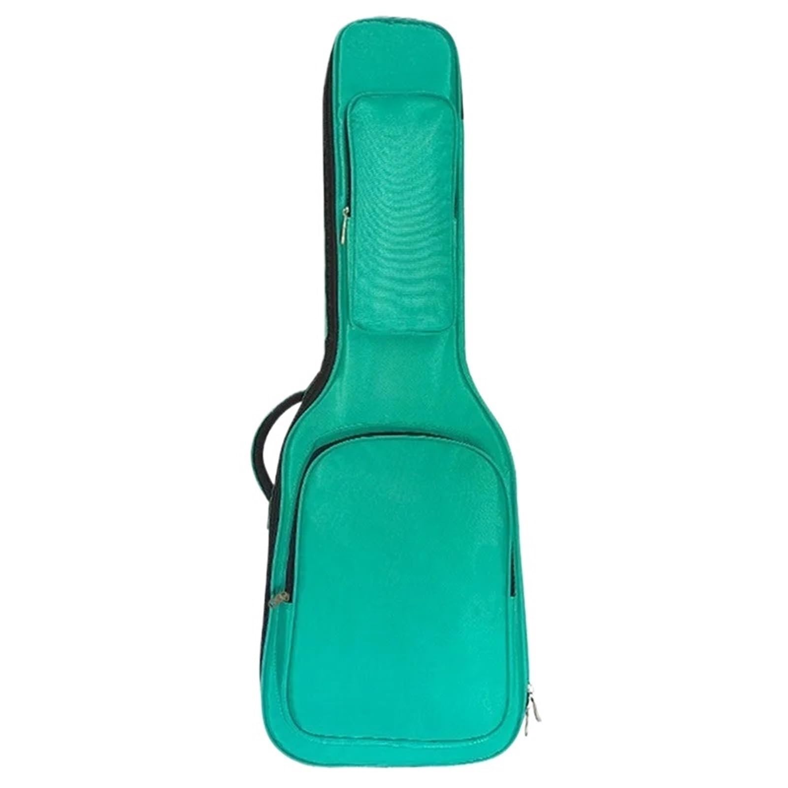 Funda para Guitarra Bolsa for Guitarra eléctrica, Impermeable, Oxford Bass Box, Mochila portátil, Acolchada de Tela, sólida(Yellow)