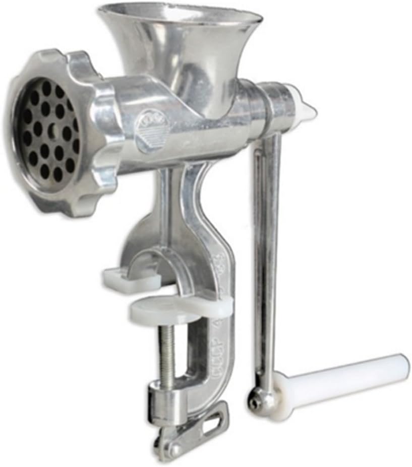 SaySure - Cast Iron Manual Meat Grinder Mincer Table Hand Crank Tool
