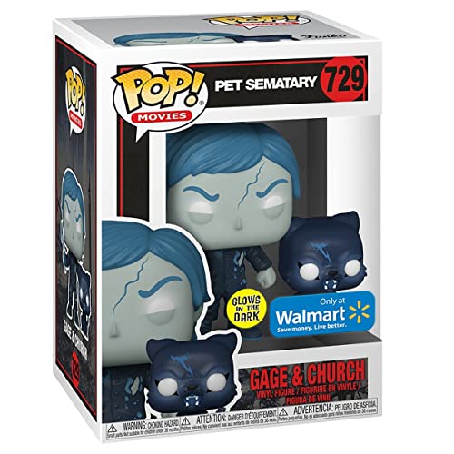 Funko Pop! Pet Sematary Undead Gage &Amp; Church Glow Vinyl Figure Exclusive