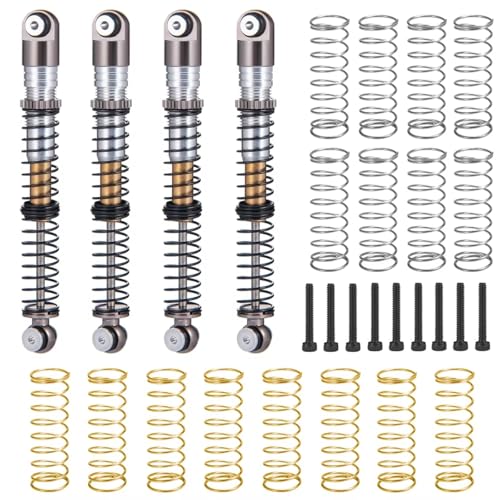 Amortisseur RC Axial SCX24 pour éliminer les rebonds sur Wrangler et C10 en métal