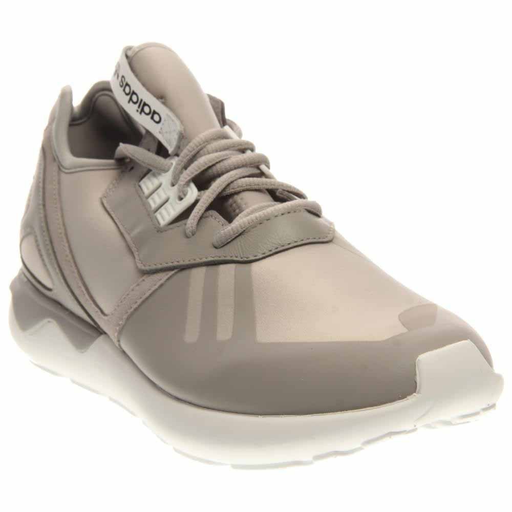 adidas Mens Tubular Runner Fabric Low Top Lace Up Running, Grey, Size 12.0