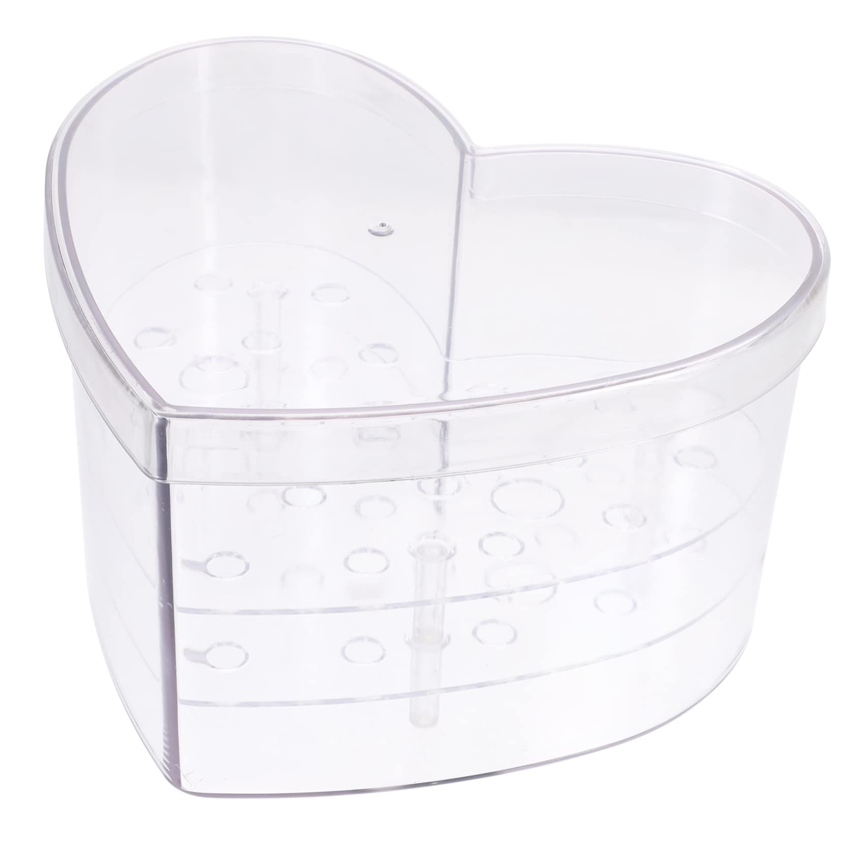 Ipetboom Scatola Confezione Coperture Nozze Piccolo Chiaro Cuore Plasmatore Fiore Rosa Decorazione Cuori Arrangiamenti Di Scatole Floreali Trasparente Acrilico