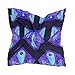 Produktbild Wfispiy Silk Square Scarf Galaxy Universe Wolf Tiermode Kopftuch Leichte Haarwickel Stirnbänder Aufgeräumte Halstücher für Frauen, 100x100 cm