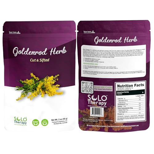 Goldenrod Tea Herbal Tea - Solidago Virgaurea - Herb Cut and Sift...