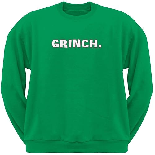 Old Glory Grinch Green Crew Neck Sweatshirt