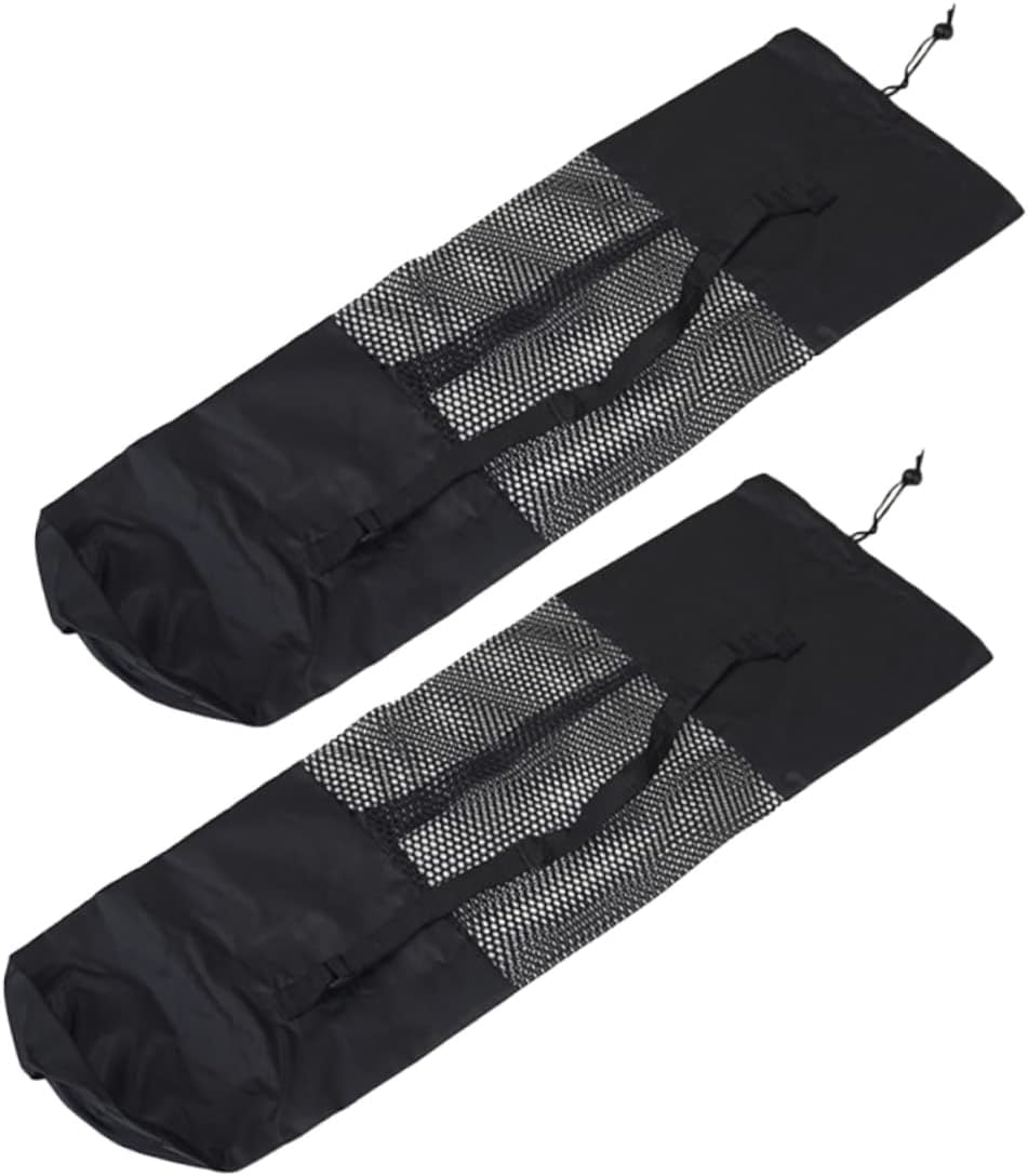 Yoga Mat Sling Bag Sling Carrier Women Travel Gym Tote Bag for Women Fitness Rose Mesh Tote Sports Mat Pouch Full Zip-image-21