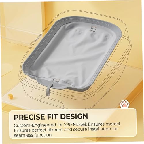 Fini la litière partout avec ce coussin de remplacement lavable pour chat - 5