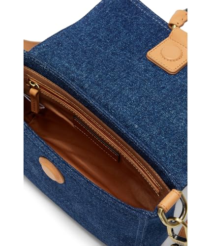 HOBO Sheila Swift Crossbody - Bags for Women - Credit Card Slots - Zippered Pocket - Adjustable Strapy Dark Denim One Size One Size2