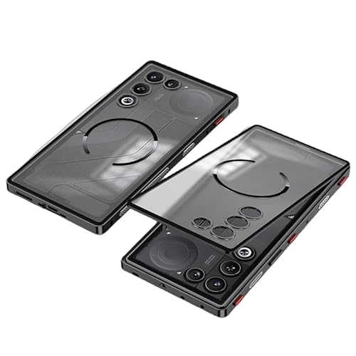 Red Magic 11 Air�p�o���p�[ �A���~ �}�b�g�� �������w�ʃp�l���t ���̓����O ���b�h�}�W�b�N11 Air�p�P�[�X �ϏՌ� ���^�������J�o�[(�u���b�N)