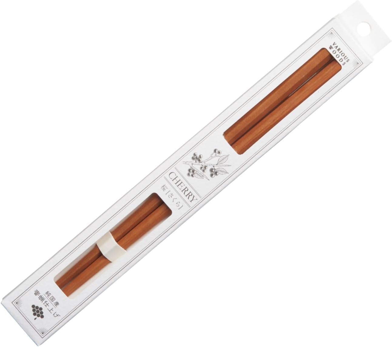 J-kitchens PID592603 Japanese Chopsticks, Set of 5 Pairs, Material: Wood, Chopsticks, Made in Japan