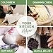 Organic Unbleached Cotton Cheesecloth for Straining, GOTS Certified, Fine Reusable Strainer – Large 18 Sq.ft.