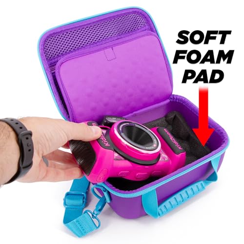 Maleta rígida para cámara toy con correa ajustable miniatura 4
