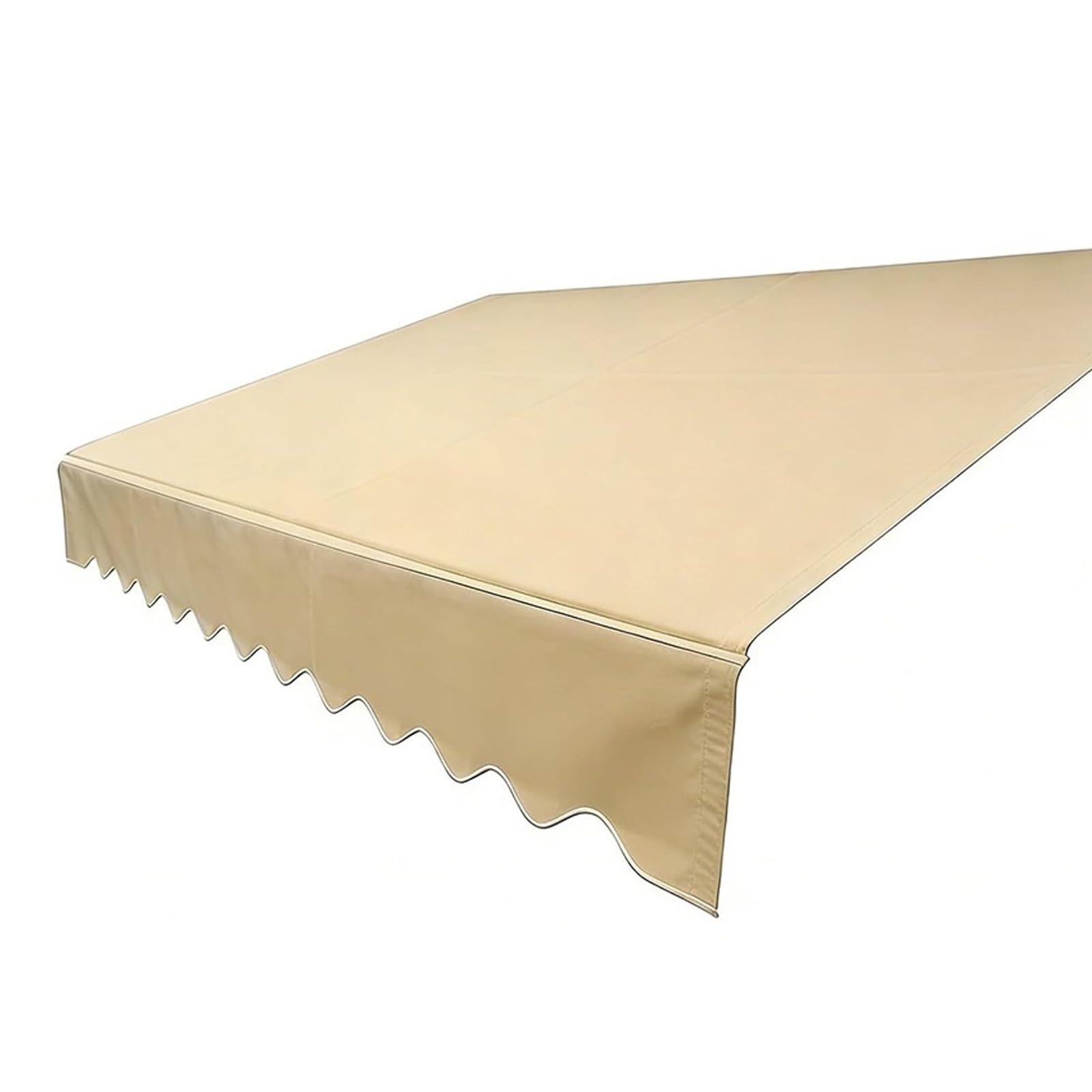 Toldo impermeable de lona con protección solar y tejido grueso para terraza exterior