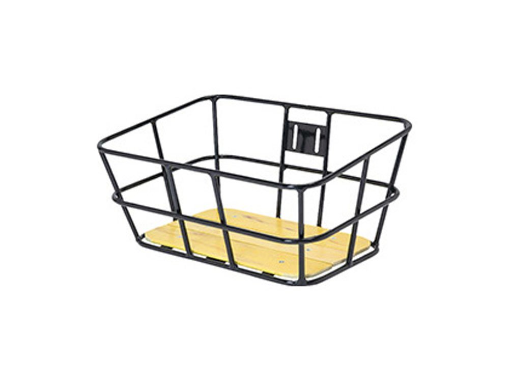 ウッドバスケット　Ｌサイズ　フタ付き ウッドチップフタ付きバスケット：Lサイズ - フィロ