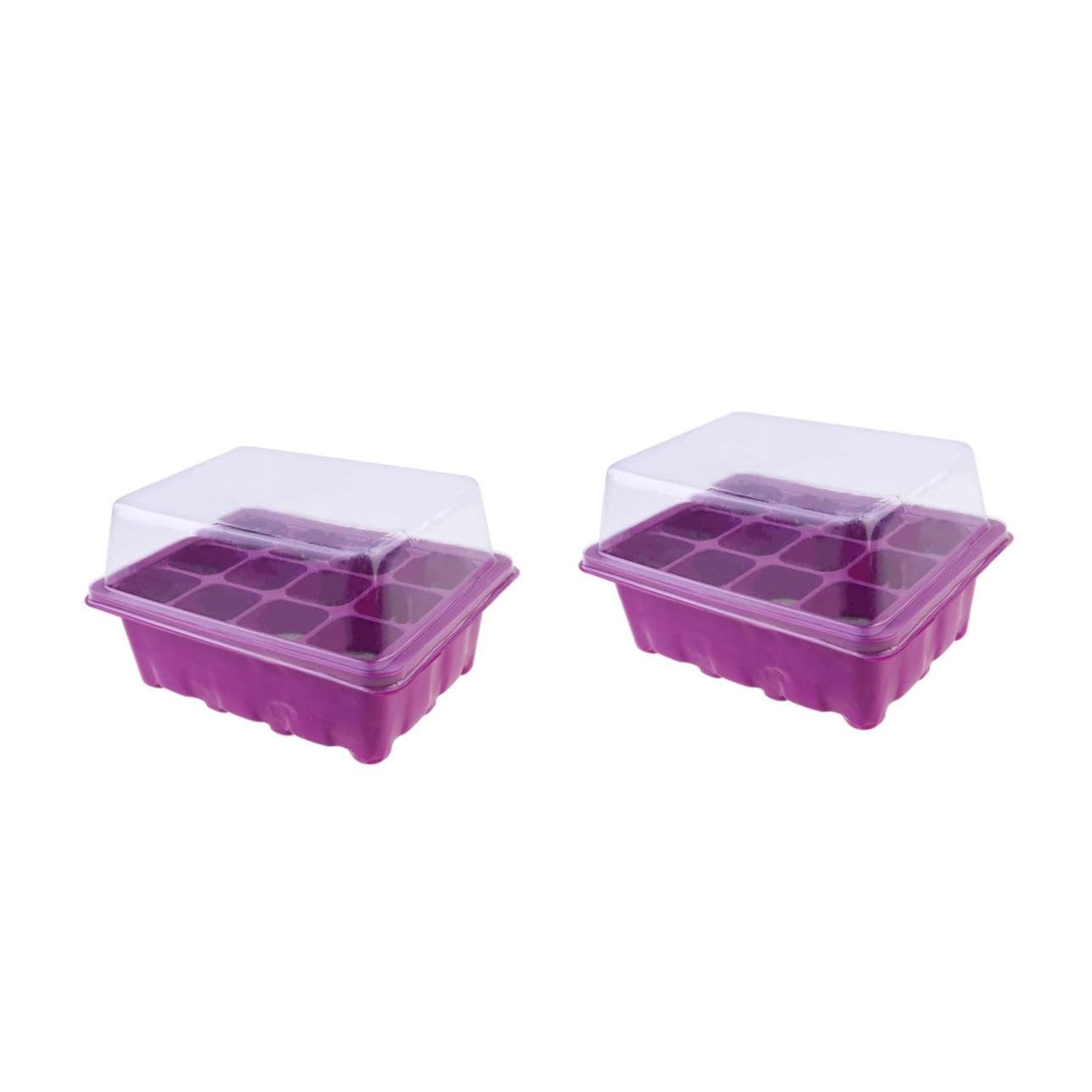Toddmomy Set di Vassoi per Piantine Kit per La Coltivazione di Microgreens Vassoio per Piante Kit per La Germinazione Vassoio per Semi Tappetino per Piante Germogli da Giardino