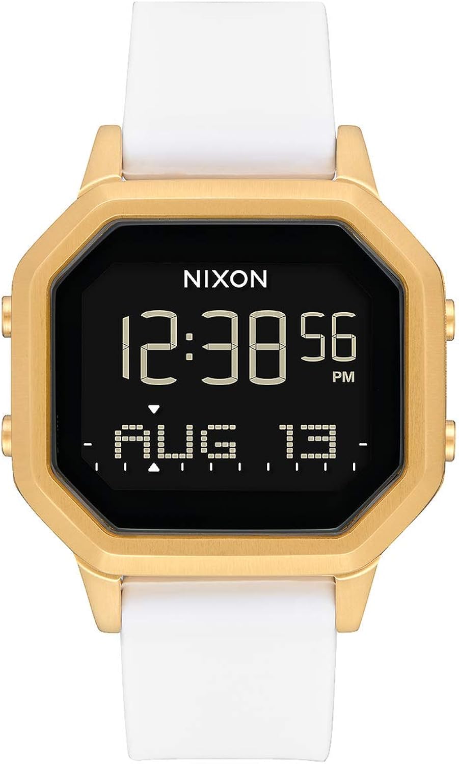 NIXON Siren SS A1211 - Orologio Sportivo Digitale da Donna (36mm Quadrante, 18mm-16mm Cinturino in Silicone) NIXON Siren SS A1211 - Orologio Sportivo Digitale da Donna (36mm Quadrante, 18mm-16mm Cinturino in Silicone)