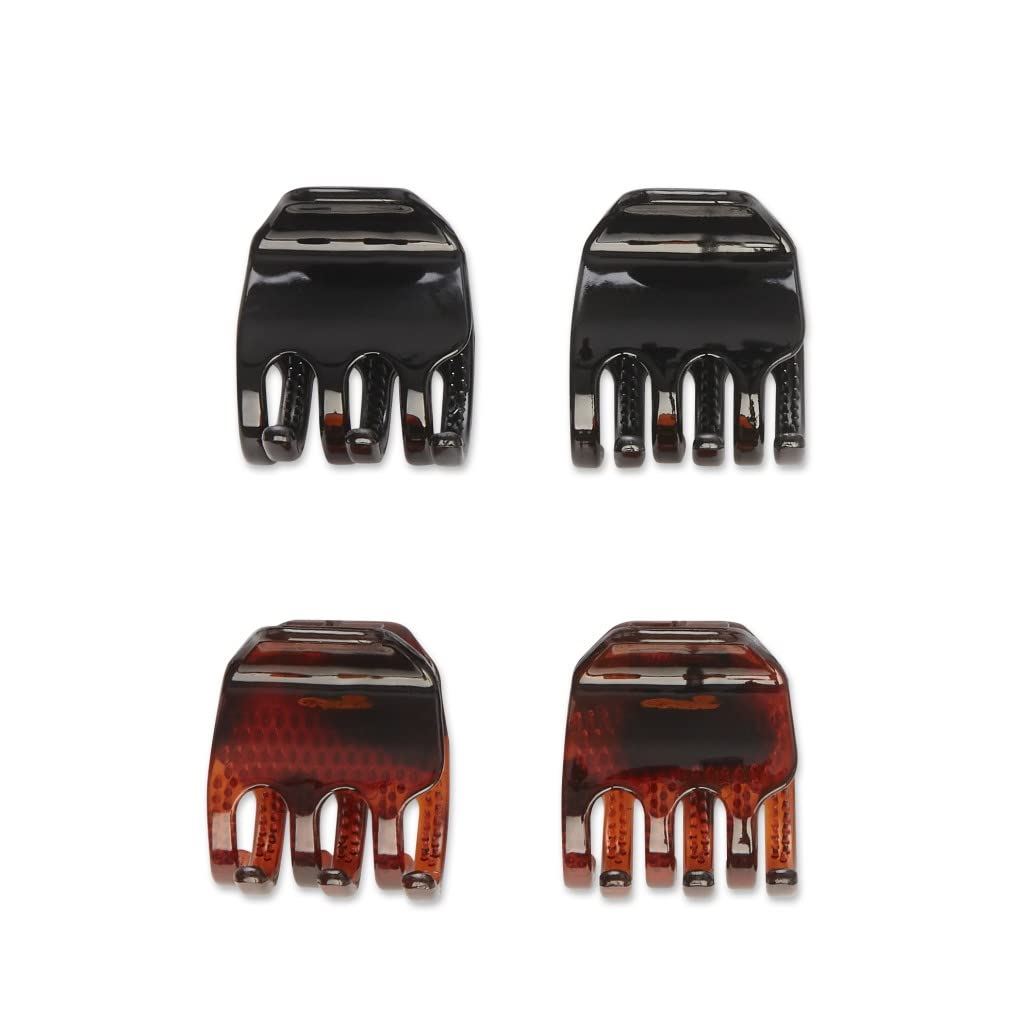 Scunci N/S Chunky Jaw Cli Size 4pk Scunci No Slip Chunky Jaw Clips 4pk