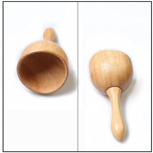 Miniatura 3 de Taza de masaje de madera, herramientas de masaje de terapia de madera para alivio de tensión muscular de cuerpo completo y maderoterapia de contorno