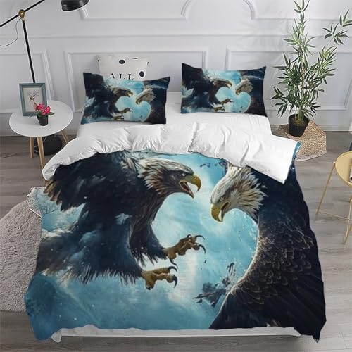 Housse de couette microfibre 220x240cm facile à laver sans repassage - 6