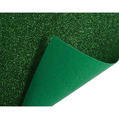 Koolkidsplus ltdEVA GLITTER FOAM SHEETS PACK OF 10 CHOOSE ONE COLOUR (Green)