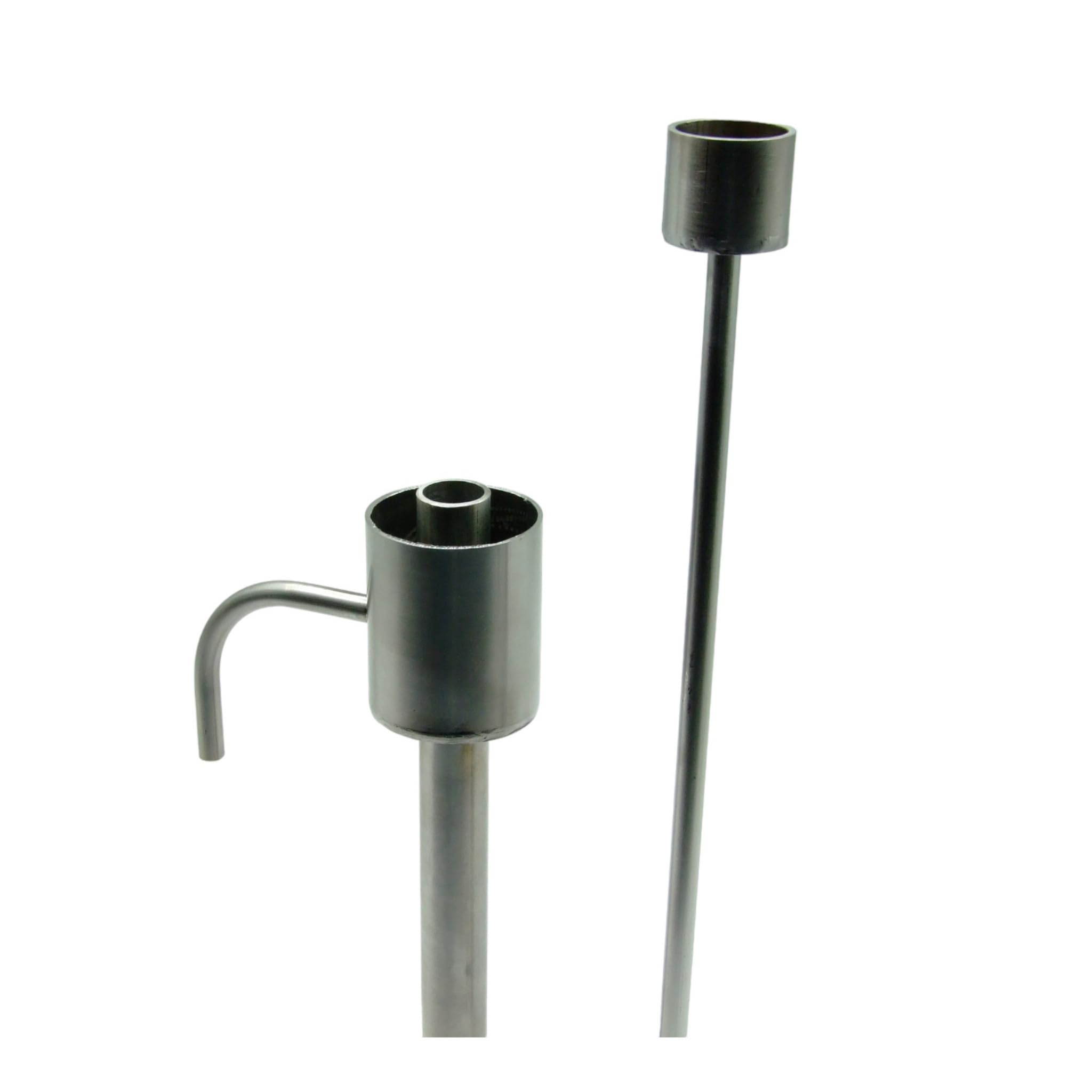 AlcoFermBrew Edelstahl Hydrometer Papagei 37cm - Inline Flüssigkeitsdichtemessung Dynamisches Hydrometer