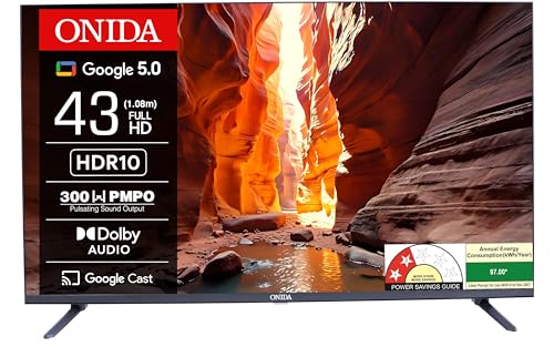 Onida 108 cm (43 inch) Nexg Series Full HD Smart LED Google TV 43FGF