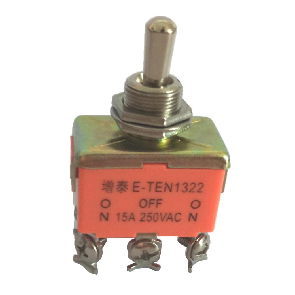 LOOM TREE® Toggle Switch, DPDT ON-OFF-ON 3 Position 6 Pins Latching, AC 250V 15A-image-43