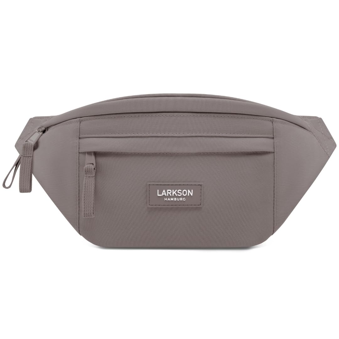 LARKSON Bum Bag Women & Men Brown - Ole - Bumbag for Outdoor Travel City - Fashion Waist Packs Festivals - Fanny Pack - Water-Repellent โ image 1