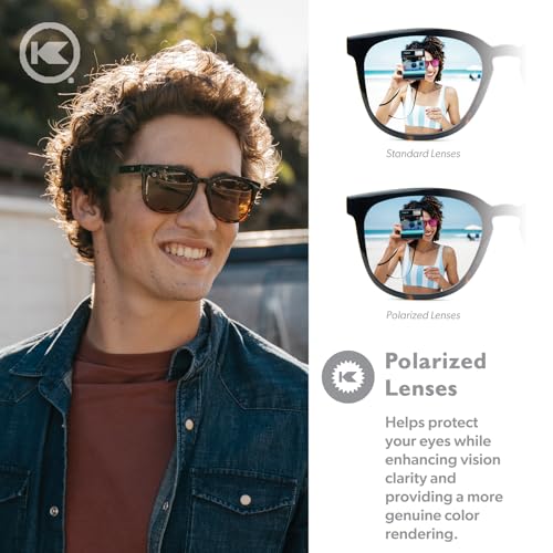 Knockaround Paso Robles Polarized Sunglasses for Women & Men - Impact Resistant Lenses & Full UV400 Protection4