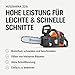 Husqvarna 225i Akku-Kettensäge - Leicht, kabellos, leise, 12″ Schiene, 20 m/s Kettengeschwindigkeit, ideal für Baumschnitt und Gartenpflege (inkl. Akku & Ladegerät)