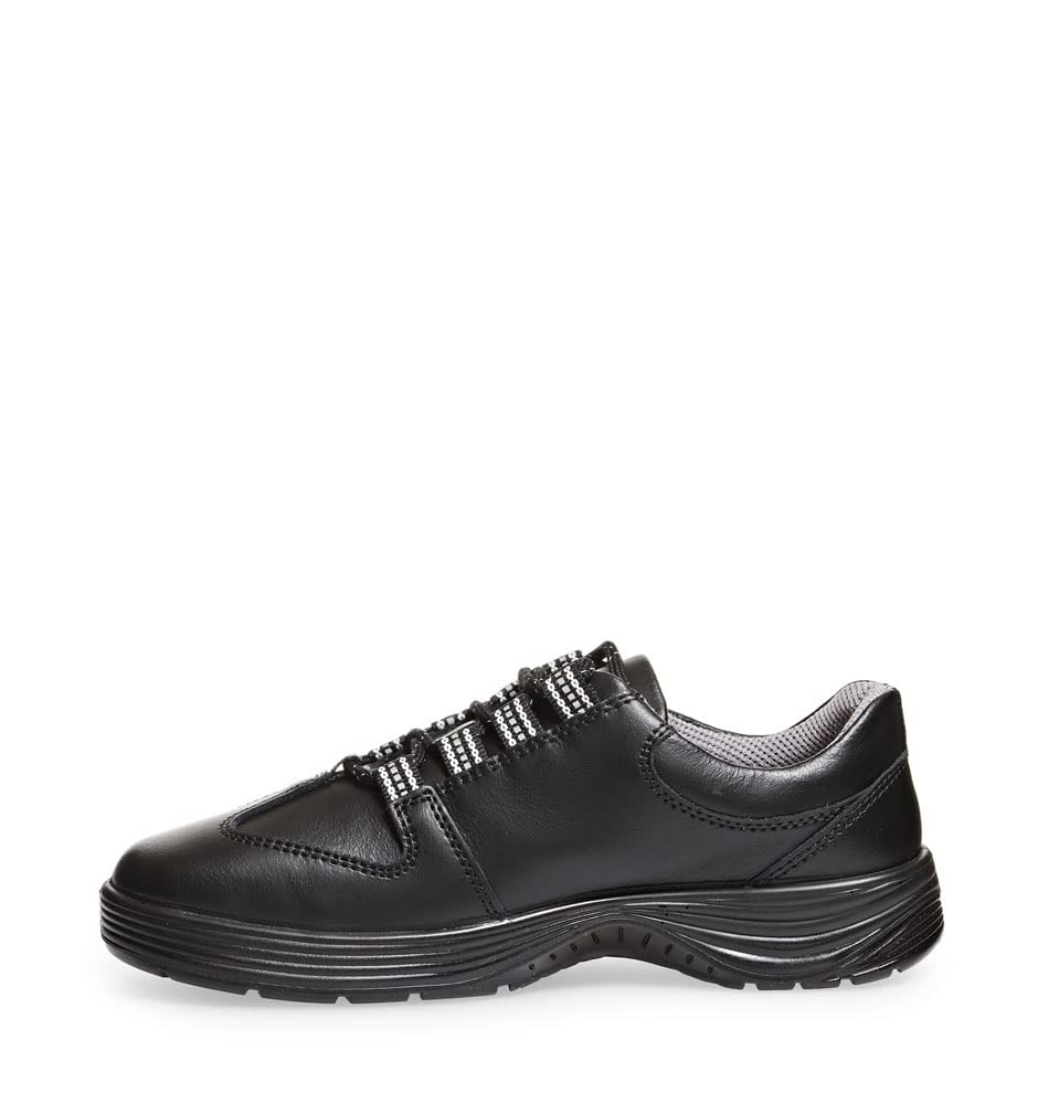 Abeba Halbschuh 711138 - X-Light Glattleder schwarz