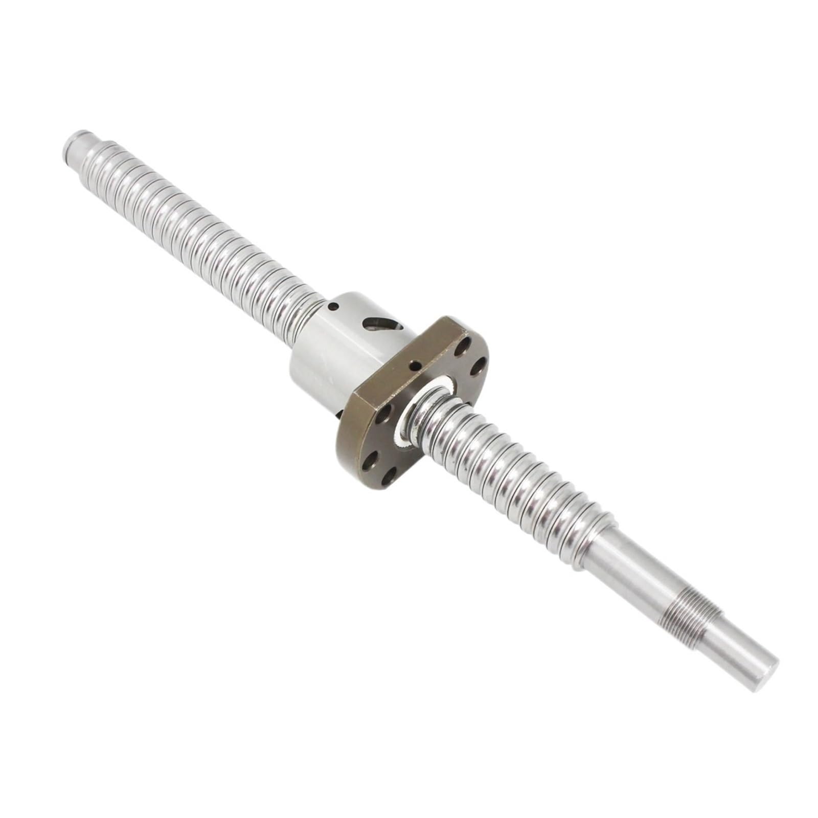 Metal Ball Screw nut end Processing 20mm Ball Screw C7 SFU2005 Ball Screw Lever End Processing + BK/BF15 + Ball Nut + Nut Seat(300mm)