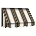 Awntech 5-Feet San Francisco Window/Entry Awning, 44 by 24-Inch, Burgundy/Forest Green/Tan