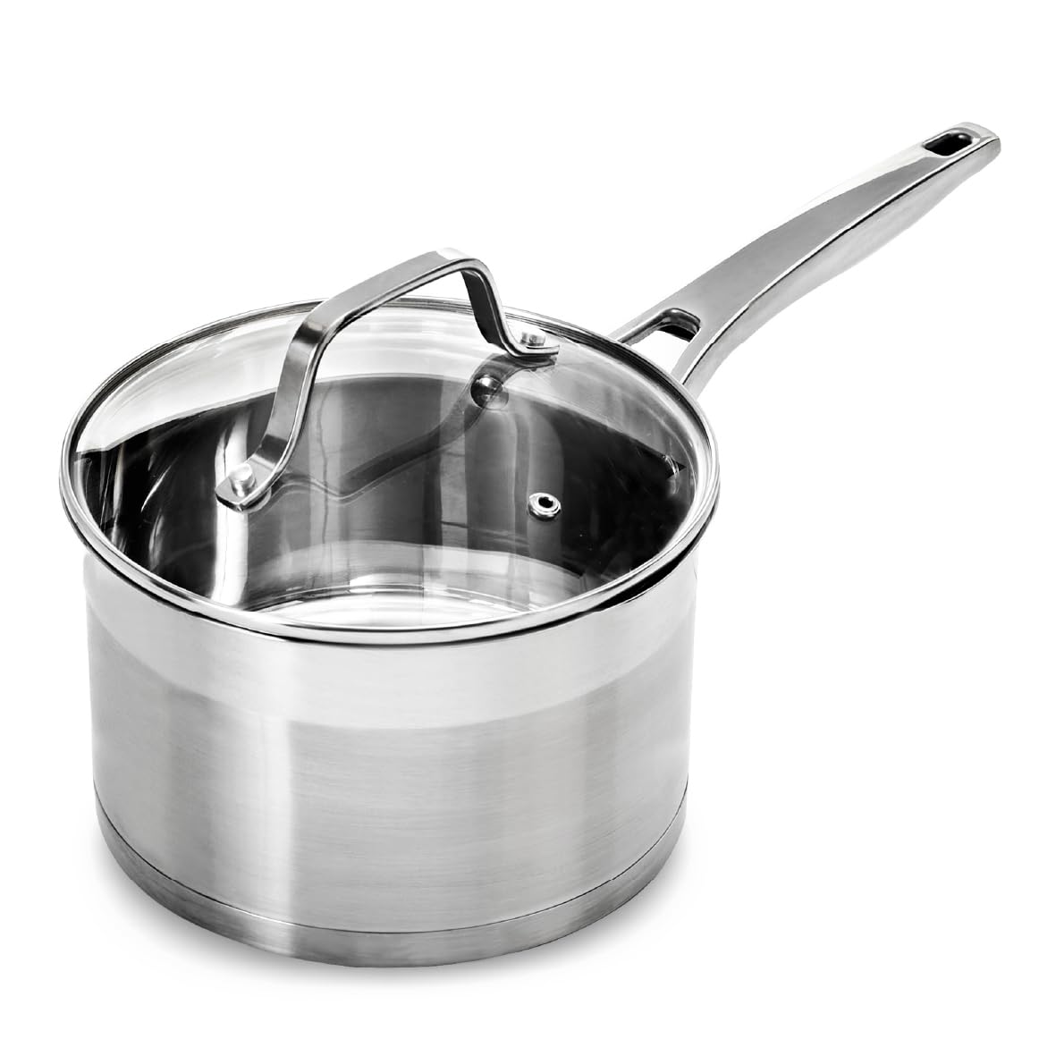 Blackmoor Cacerola de acero inoxidable de 20 cm con tapa/alta calidad, sin PFAS, apta para todo tipo de fuegos, incluyendo inducción y cocción al horno/gama Pro 65219