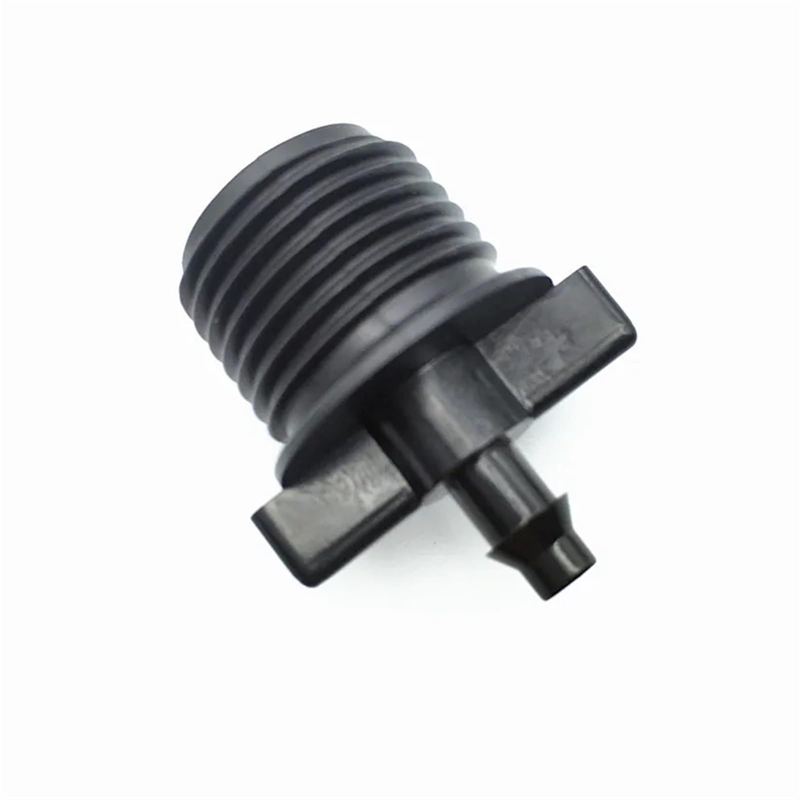 Tazyyzuu One Color 8 Pcs 1/2 Inch Thread To 4Mm Barb Fittings Irrigation Switch Connector Joint Garden Micro Parts For 4/7Mm