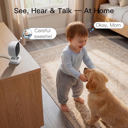 Image of VIMTAG 2.5K Cameras for Home Security Outdoor /Indoor, Color Night Vision Security Camera for Baby /Pet /Dog /Nanny, Light /Siren, Motion Detection, 2-Way Audio, Work with Alexa, Cloud /Card Storage, 2Pcs