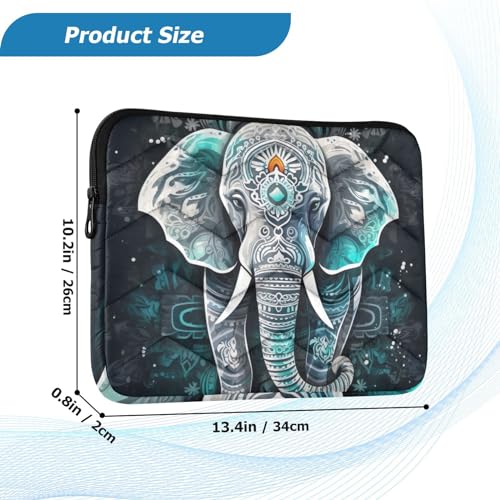 Funda para portátil étnica para notebooks 13-14 pulgadas miniatura 3