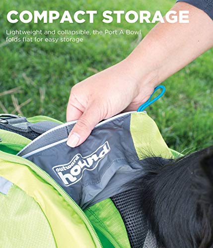 Outward Hound Port-A-Bowl Portable Dog Dish, 48 oz - Image 6